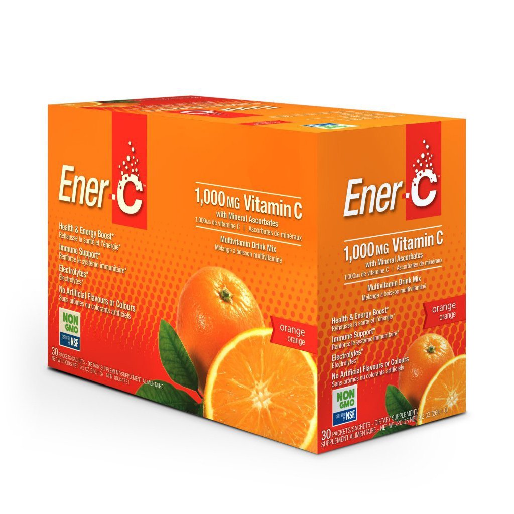 Mélange pour boisson multivitaminée<br> 1 000 mg de vitamine C<br> Orange
