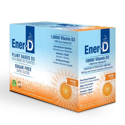 Vitamin D Drink Mix <br/>24 Sachet Carton<br/>1,000 IU of Vitamin D3<br/>Orange